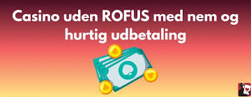 Udenlandsk Casino Uden ROFUS 2026 Din Guide til Online Spil