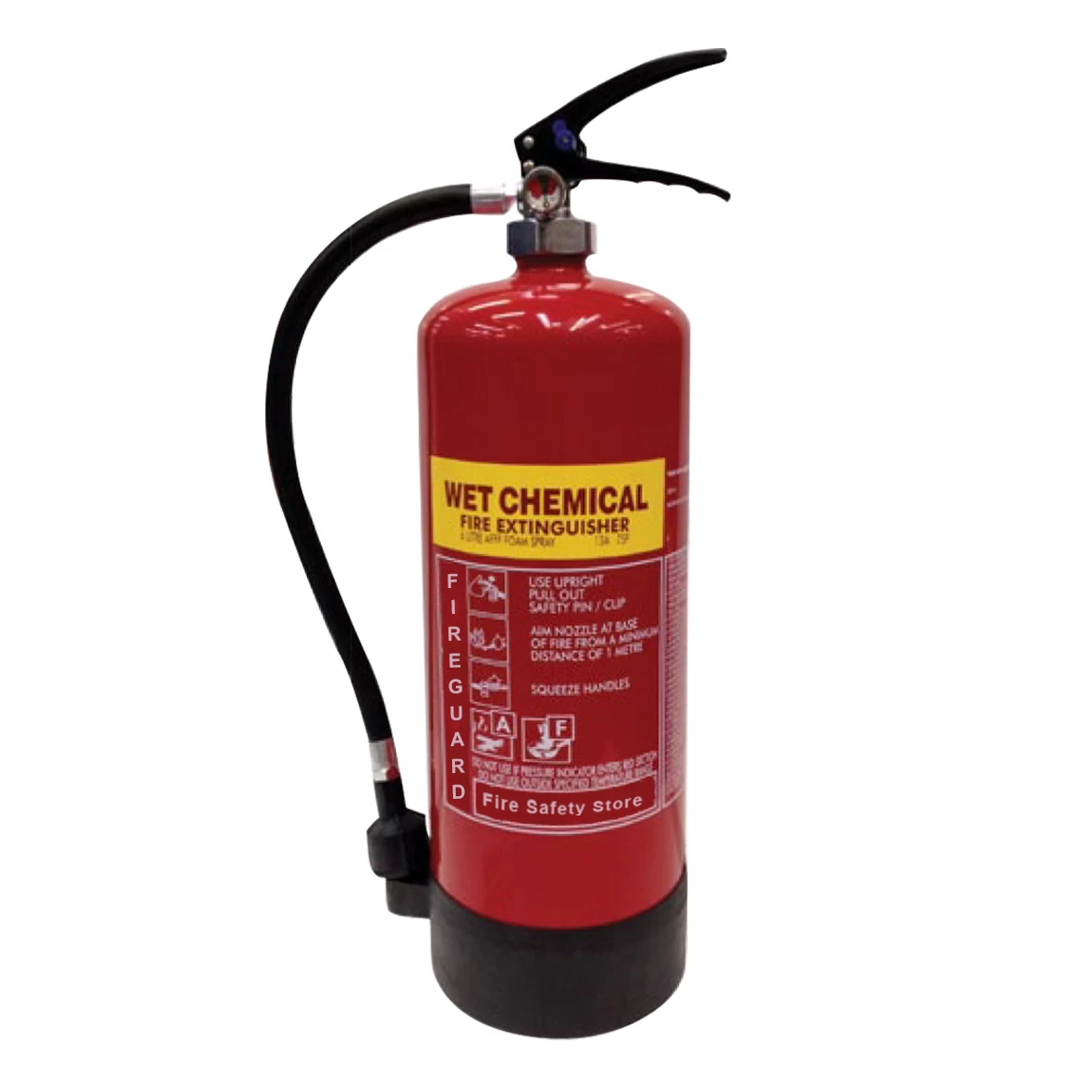 Class F fire extinguisher