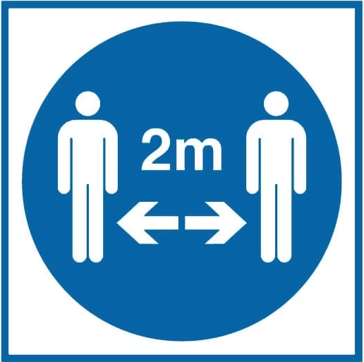 2 M apart sign